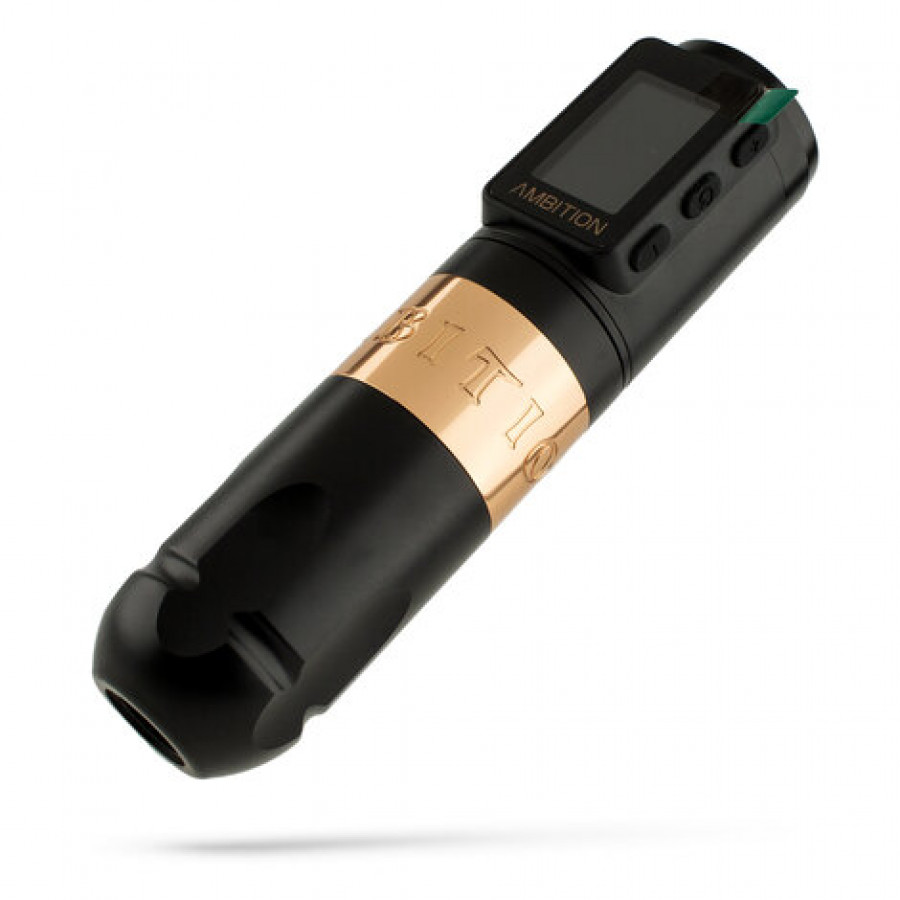 Беспроводная тату машинка Ambition Vibe Max Gold (4.0 мм)